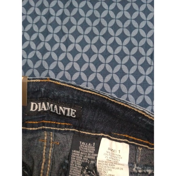 D JEANS STRETCH DENIM BLUE WAIST 29IN  H11 DN2433 SZ 3, RIPPED JEANS,  SKINNY... - Picture 4 of 7